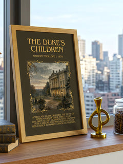 The Duke'S Children Minimalist Book Poster by Anthony Trollope – image 3