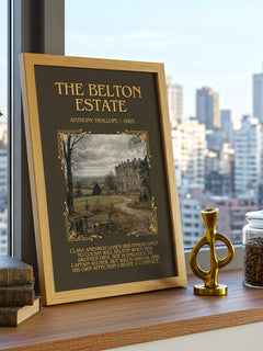 The Belton Estate Minimalist Book Poster by Anthony Trollope – image 3