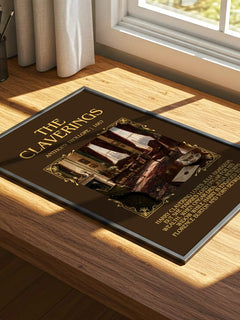The Claverings Minimalist Book Poster by Anthony Trollope – image 4