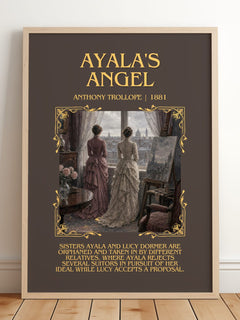 Ayala'S Angel Minimalist Book Poster by Anthony Trollope – image 2