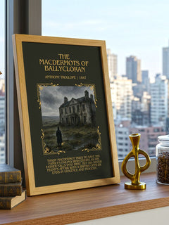 Macdermots Of Ballycloran Minimalist Book Poster by Anthony Trollope – image 3