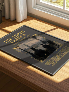 The Three Clerks Minimalist Book Poster by Anthony Trollope – image 4