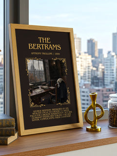 The Bertrams Minimalist Book Poster by Anthony Trollope – image 3