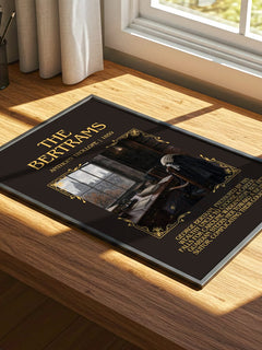 The Bertrams Minimalist Book Poster by Anthony Trollope – image 4
