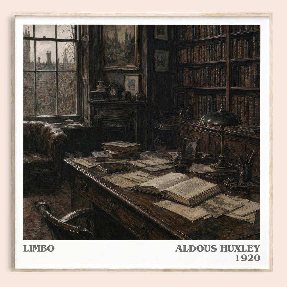 Limbo Literary Art Print by Aldous Huxley