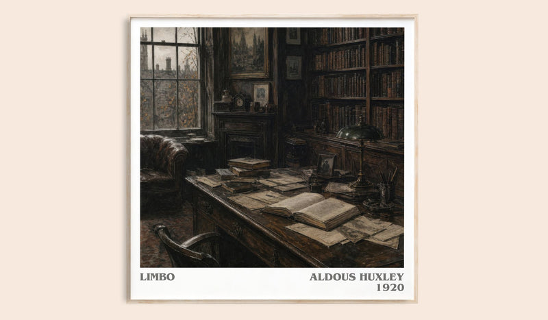 Limbo Literary Art Print by Aldous Huxley