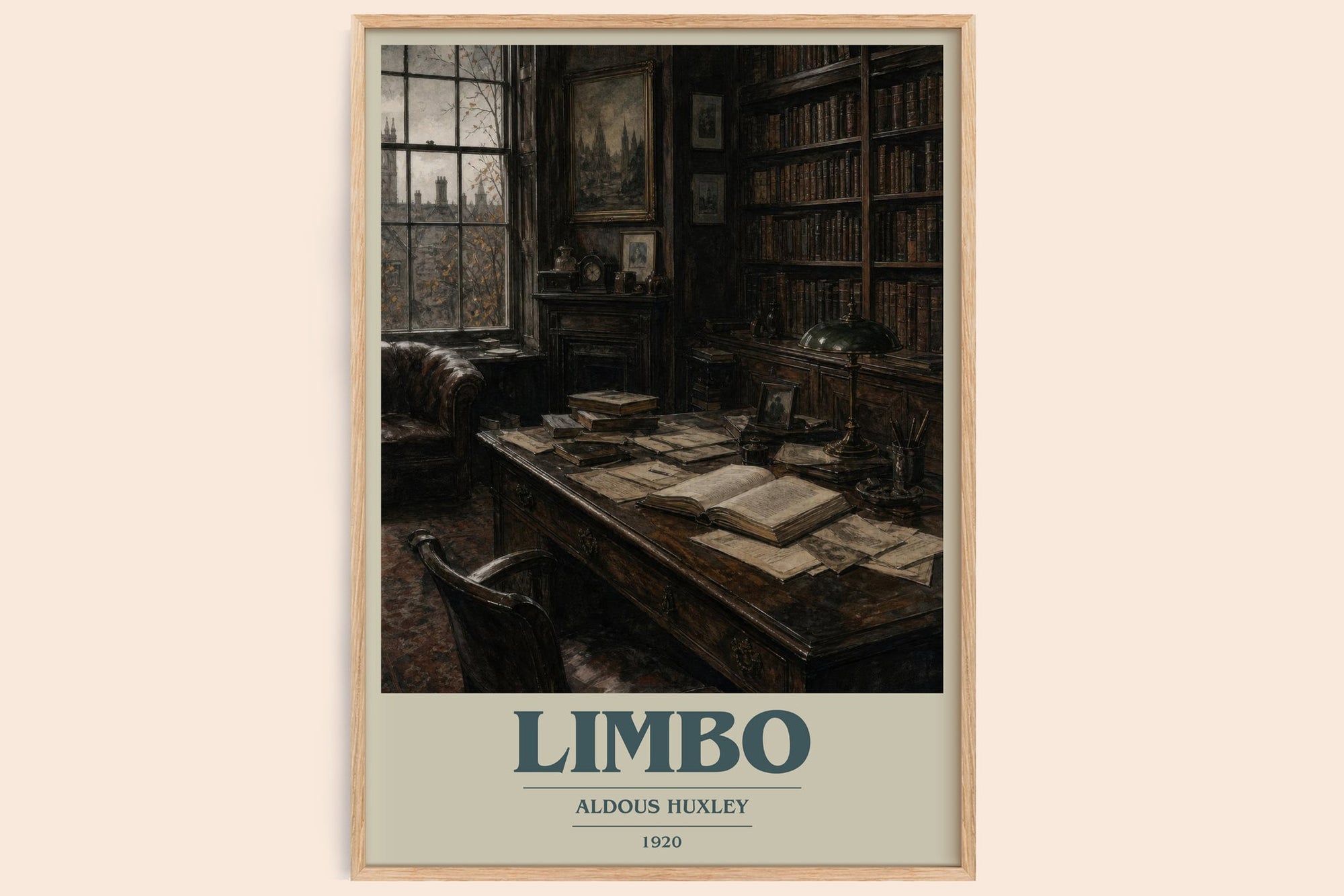 Limbo Book Cover Poster by Aldous Huxley