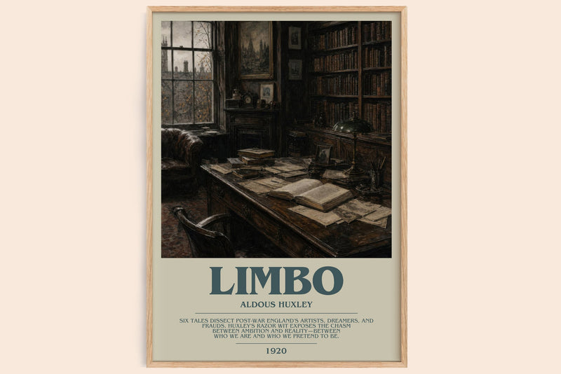 Limbo Bookish Wall Art by Aldous Huxley