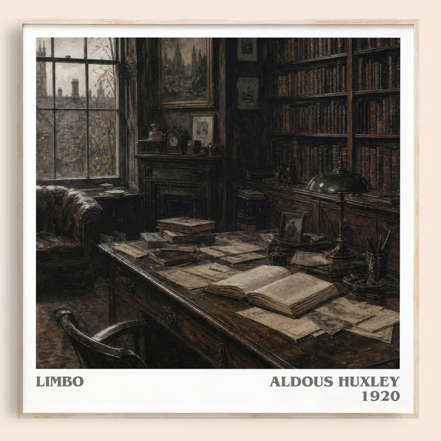 Limbo Literary Art Print by Aldous Huxley