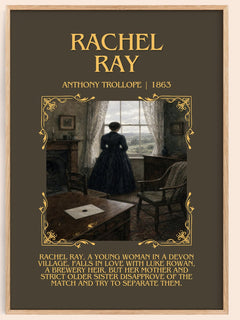 Rachel Ray Minimalist Book Poster by Anthony Trollope – image 1