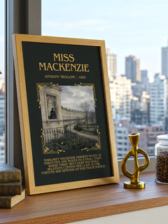 Miss Mackenzie Minimalist Book Poster by Anthony Trollope – image 3