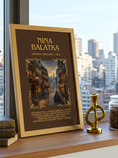 Nina Balatka Minimalist Book Poster by Anthony Trollope – image 3