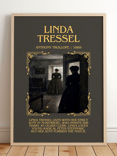 Linda Tressel Minimalist Book Poster by Anthony Trollope – image 2