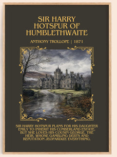 Sir Harry Hotspur Of Humblethwaite Minimalist Book Poster – A. – image 1