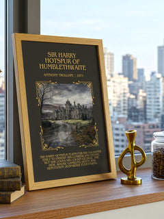 Sir Harry Hotspur Of Humblethwaite Minimalist Book Poster – A. – image 3