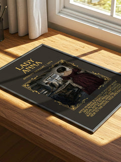 Lady Anna Minimalist Book Poster by Anthony Trollope – image 4
