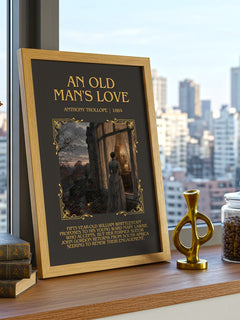 An Old Man'S Love Minimalist Book Poster by Anthony Trollope – image 3