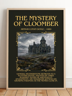 The Mystery Of Cloomber Minimalist Book Poster by Arthur Conan Doyle – image 2