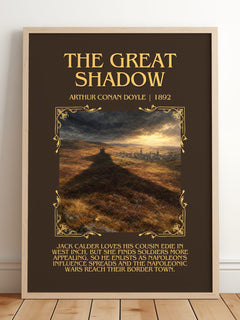The Great Shadow Minimalist Book Poster by Arthur Conan Doyle – image 2