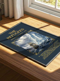 The Refugees Minimalist Book Poster by Arthur Conan Doyle – image 4