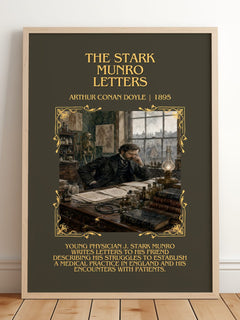 The Stark Munro Letters Minimalist Book Poster by Arthur Conan Doyle – image 2
