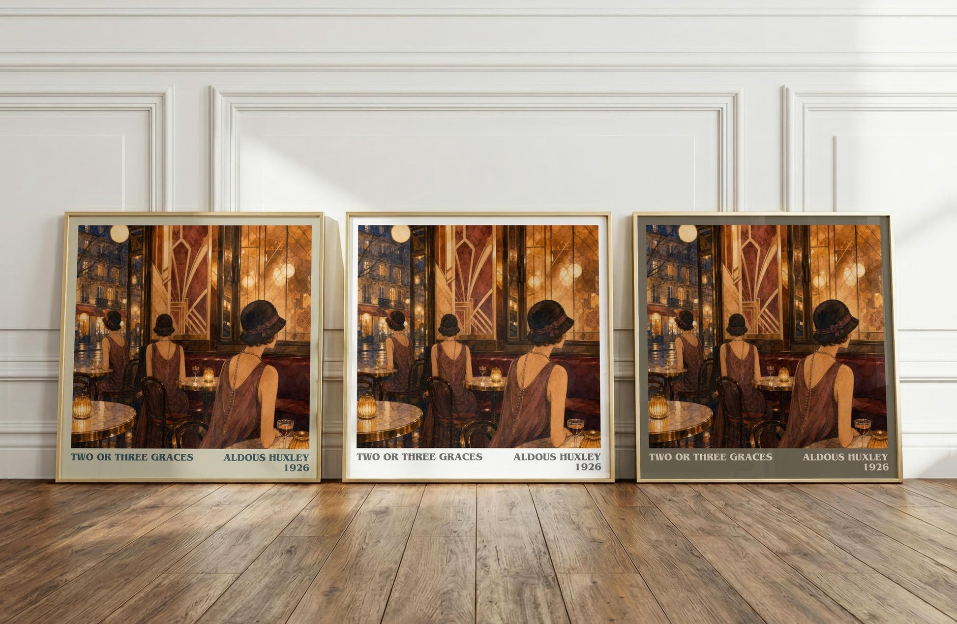 Two Or Three Graces Literary Art Print by Aldous Huxley