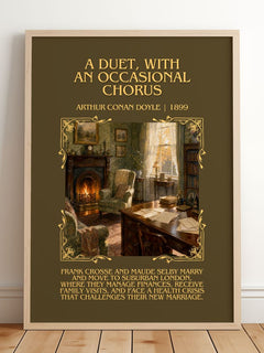 Duet, With An Occasional Chorus Minimalist Book Poster by A. Doyle – image 2