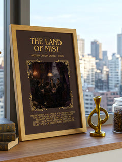 The Land Of Mist Minimalist Book Poster by Arthur Conan Doyle – image 3