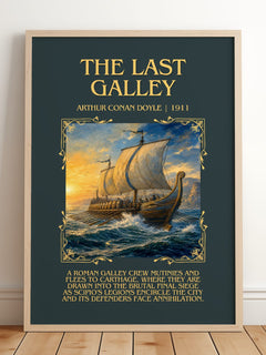 The Last Galley Minimalist Book Poster by Arthur Conan Doyle – image 2