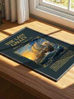 The Last Galley Minimalist Book Poster by Arthur Conan Doyle – image 4