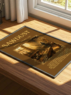 Sawdust Minimalist Book Poster by Barbara Cartland – image 4