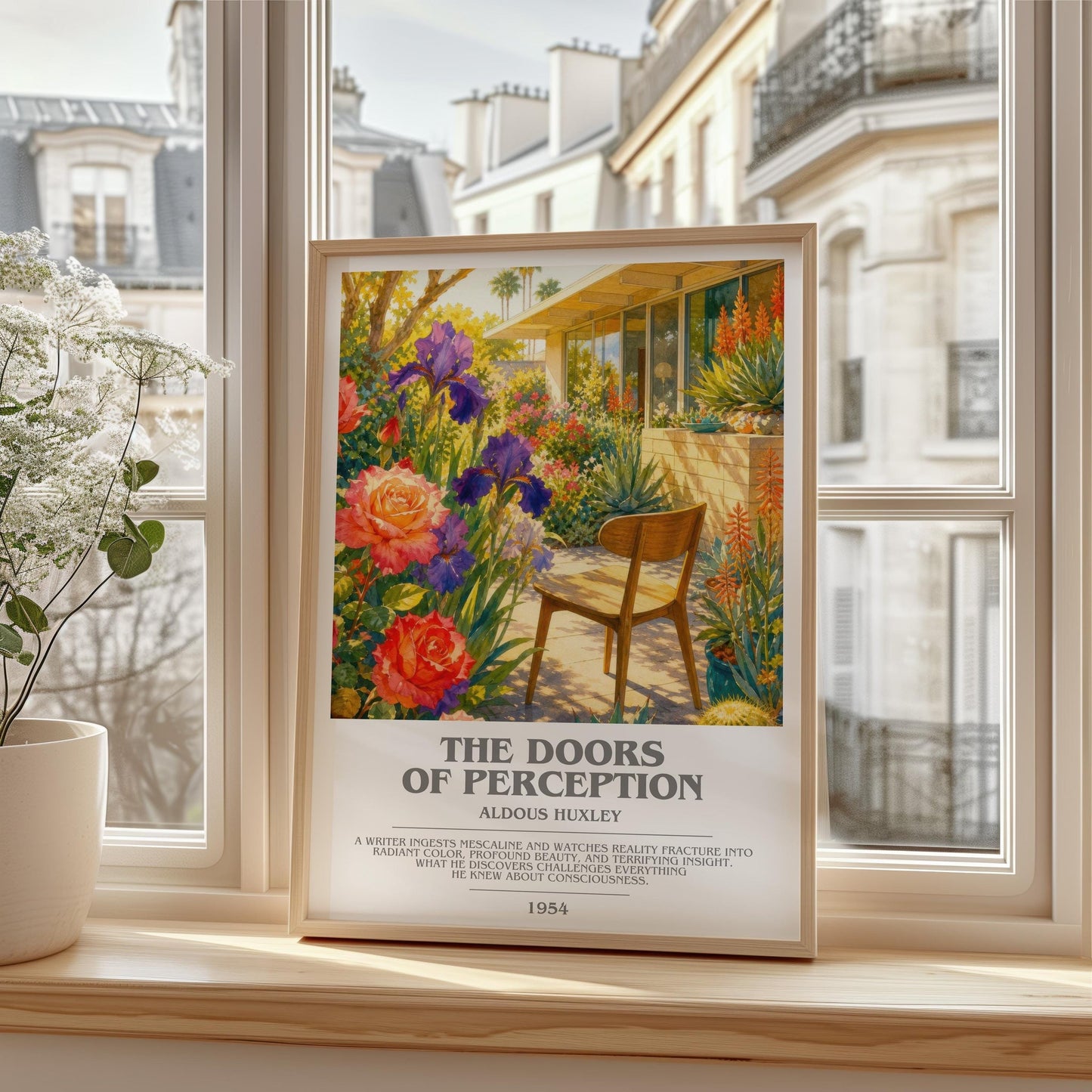 The Doors Of Perception Bookish Wall Art by Aldous Huxley