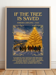 If The Tree Is Saved Minimalist Book Poster by Barbara Cartland – image 2