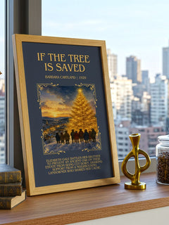 If The Tree Is Saved Minimalist Book Poster by Barbara Cartland – image 3