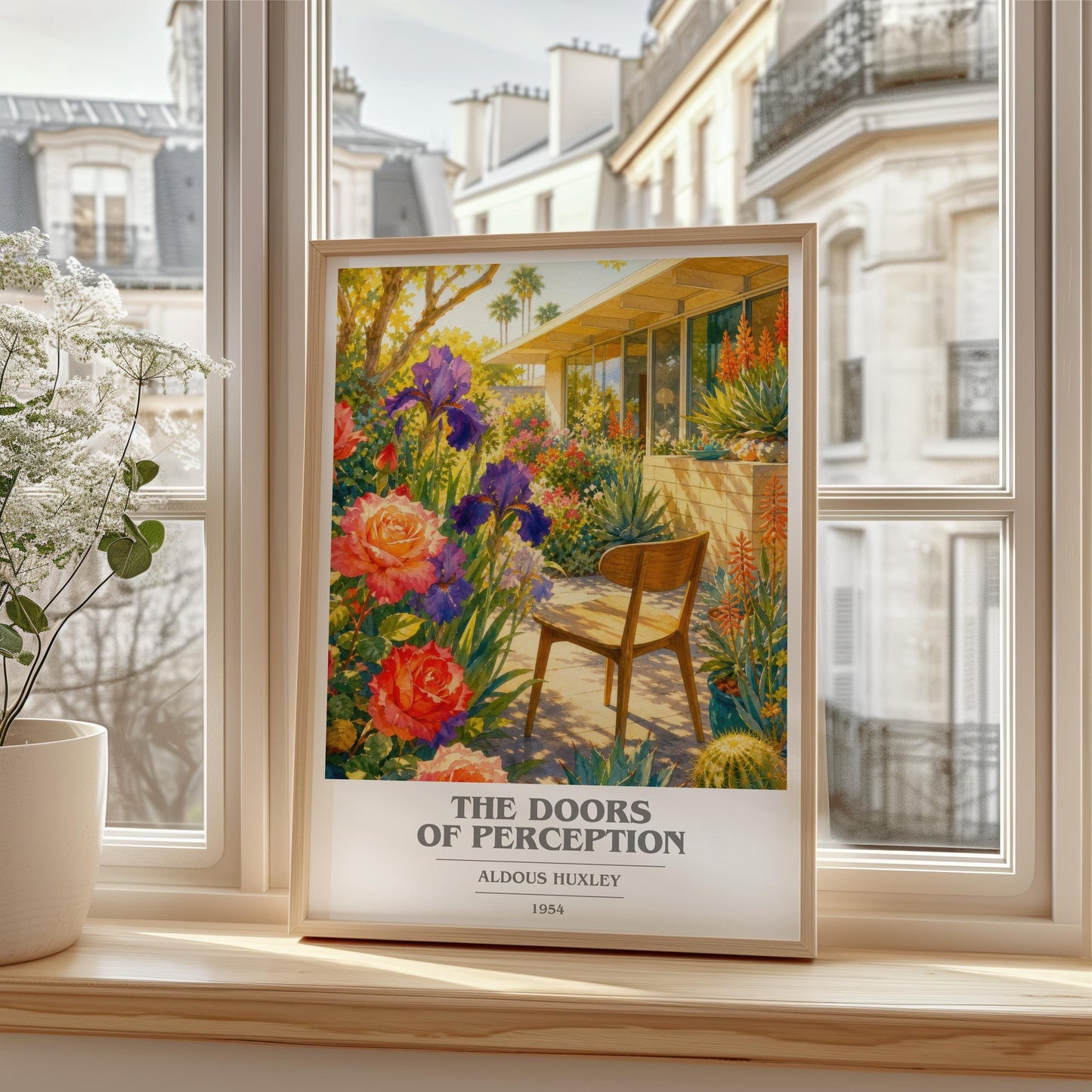 The Doors Of Perception Book Cover Poster by Aldous Huxley