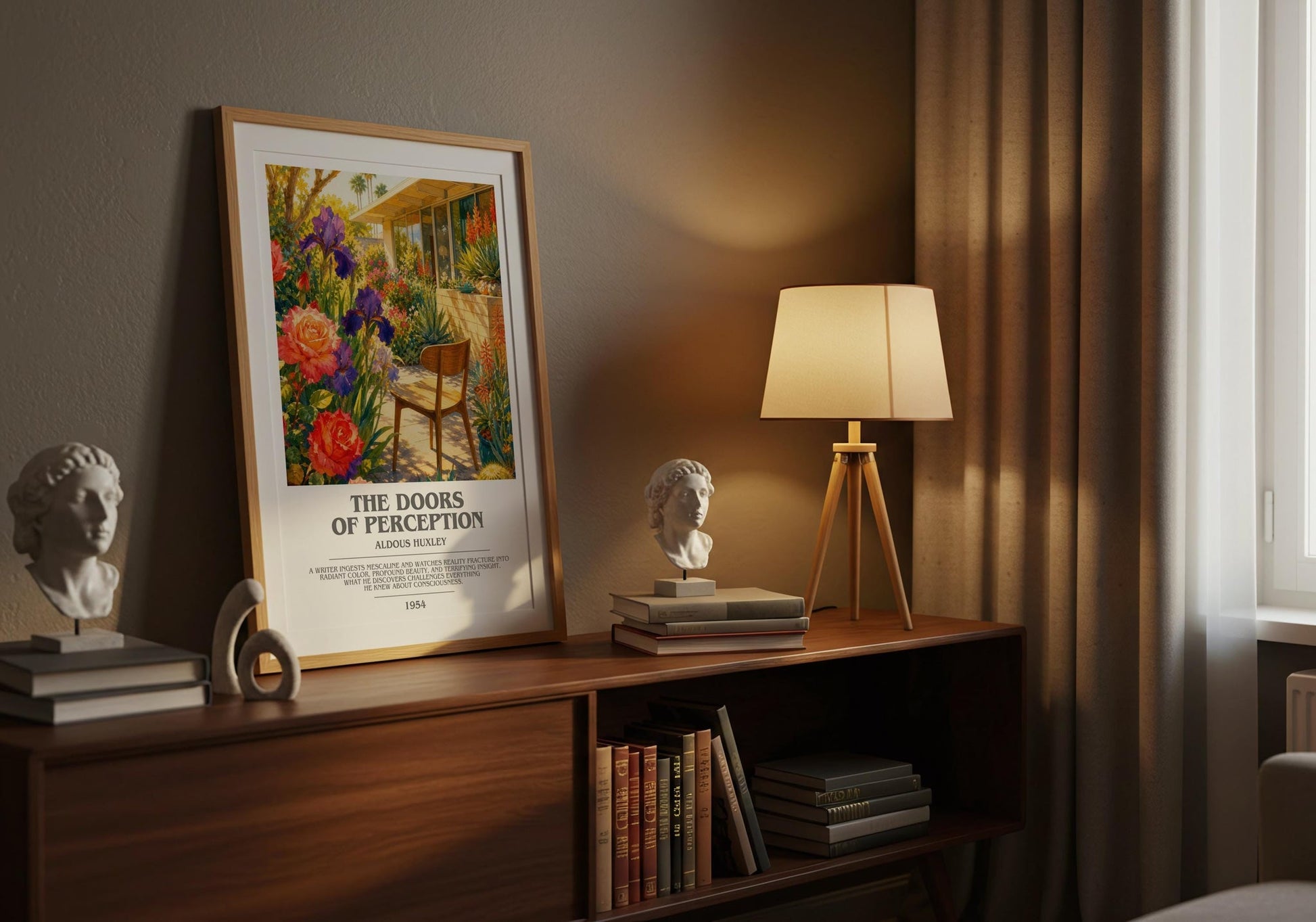 The Doors Of Perception Bookish Wall Art by Aldous Huxley