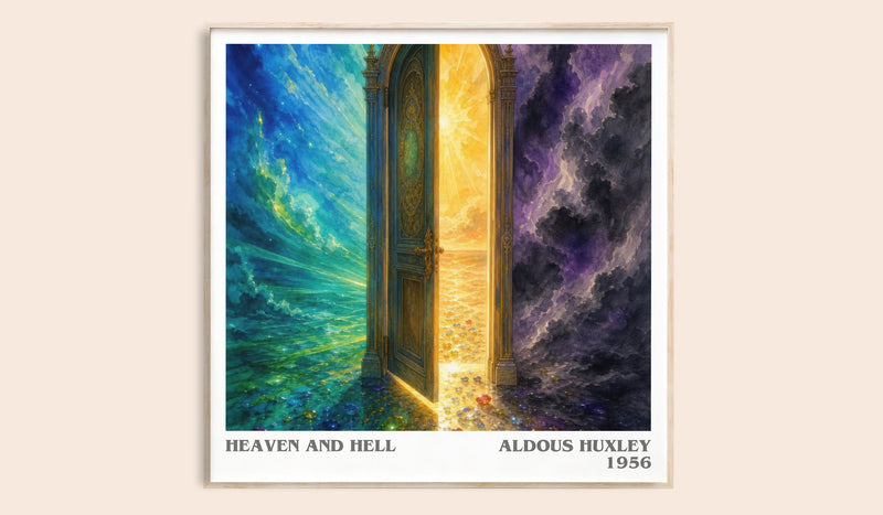 Heaven And Hell Literary Art Print by Aldous Huxley