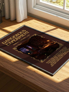 Dangerous Experiment Minimalist Book Poster by Barbara Cartland – image 4