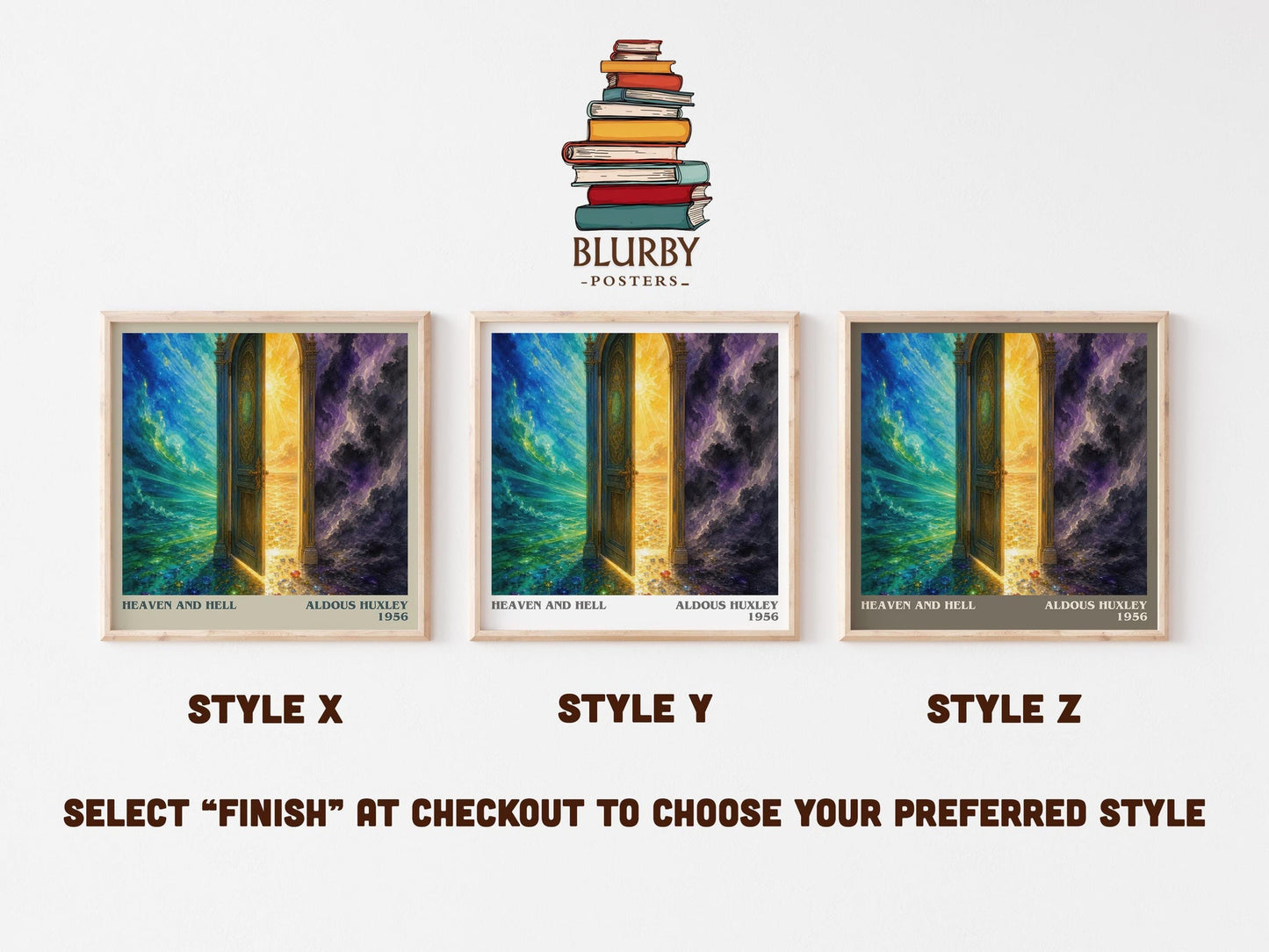 Heaven And Hell Literary Art Print by Aldous Huxley