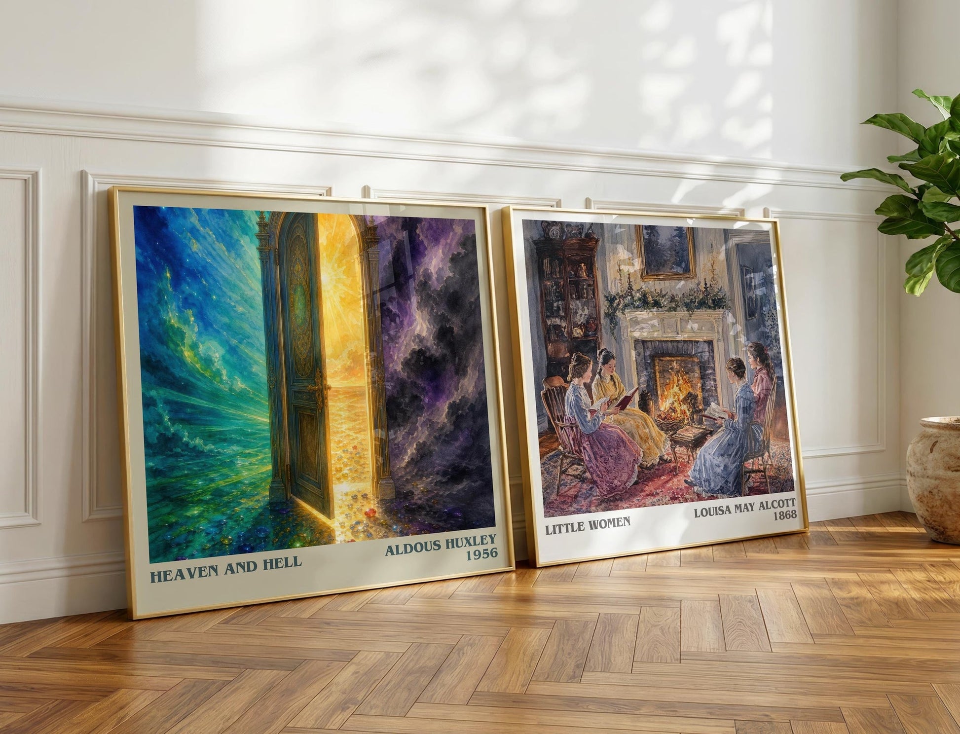 Heaven And Hell Literary Art Print by Aldous Huxley