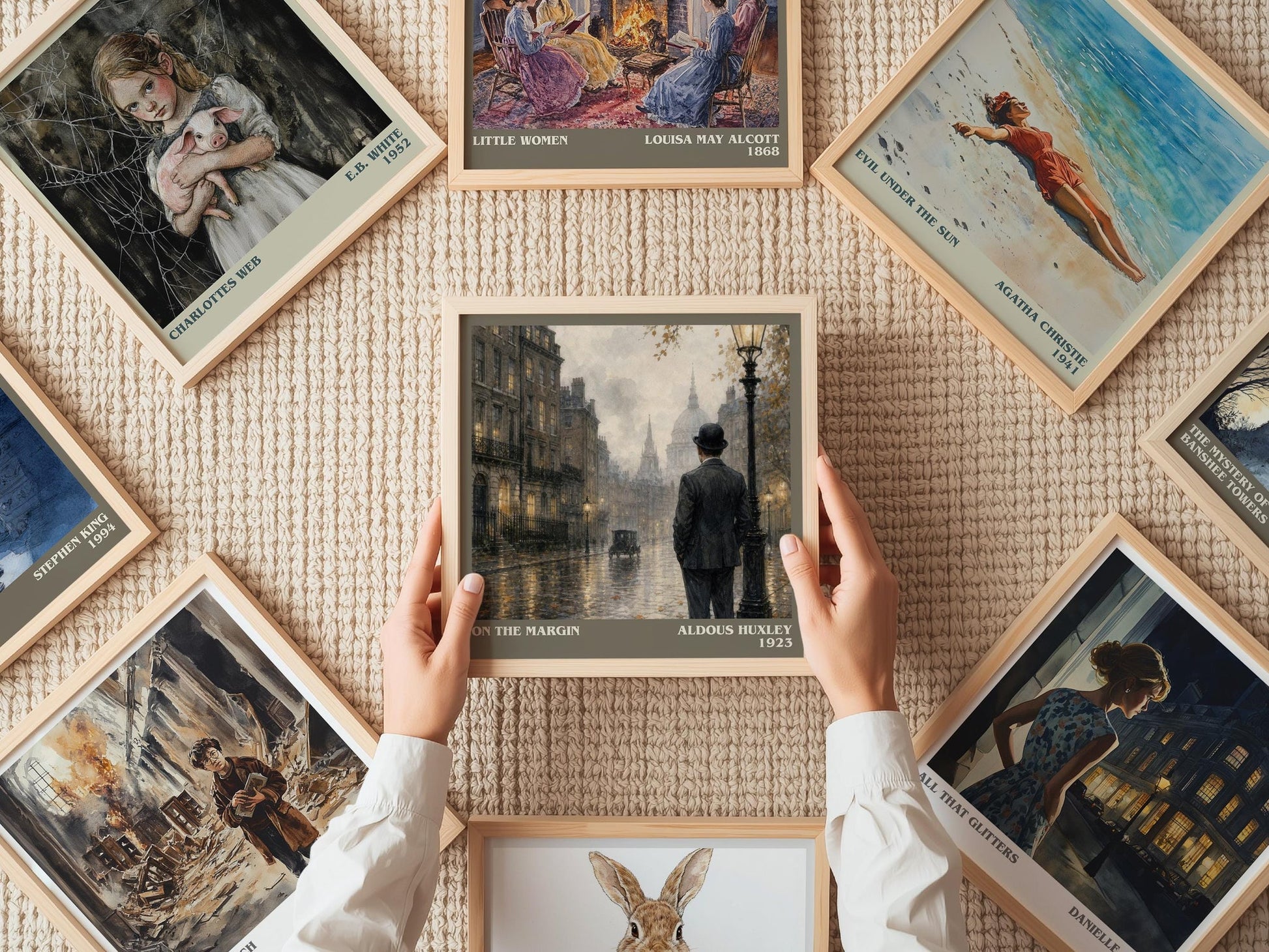 On The Margin Literary Art Print by Aldous Huxley