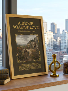 Armour Against Love Minimalist Book Poster by Barbara Cartland – image 3