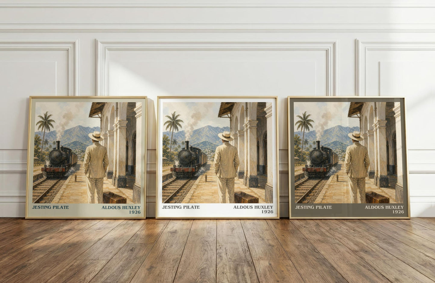 Jesting Pilate Literary Art Print by Aldous Huxley