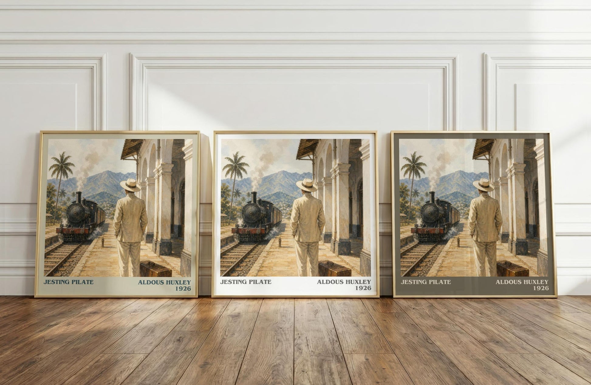 Jesting Pilate Literary Art Print by Aldous Huxley