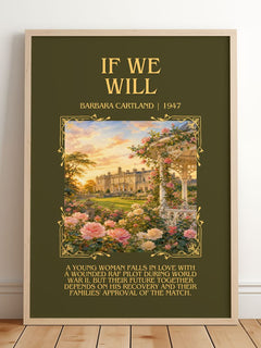 If We Will Minimalist Book Poster by Barbara Cartland – image 2