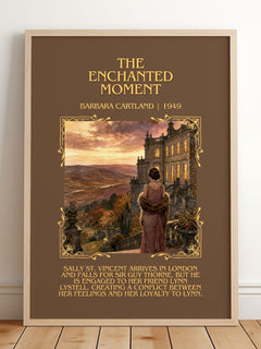 The Enchanted Moment Minimalist Book Poster by Barbara Cartland – image 2