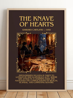 The Knave Of Hearts Minimalist Book Poster by Barbara Cartland – image 2