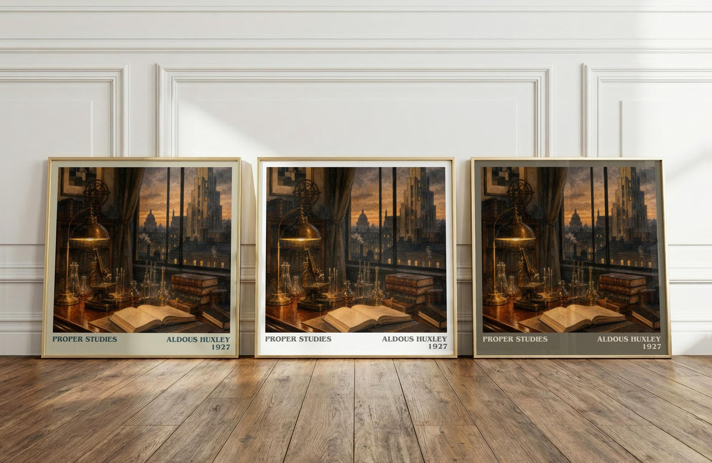 Proper Studies Literary Art Print by Aldous Huxley