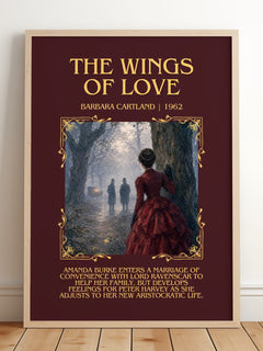 The Wings Of Love Minimalist Book Poster by Barbara Cartland – image 2