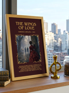 The Wings Of Love Minimalist Book Poster by Barbara Cartland – image 3